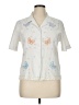 Alfred Dunner Ivory Short Sleeve Blouse Size 16 - photo 1