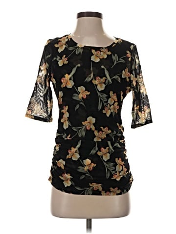 White House Black Market 3/4 Sleeve Blouse (view 1)