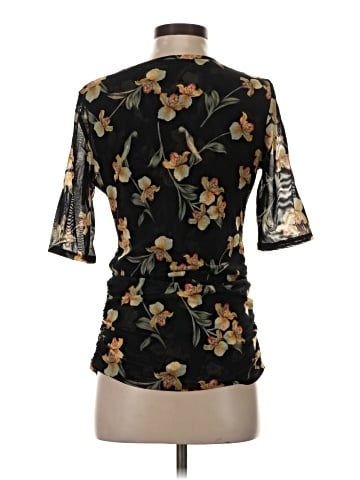 White House Black Market 3/4 Sleeve Blouse (view 2)
