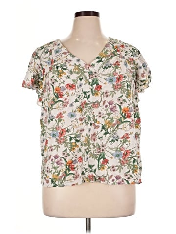 RACHEL Rachel Roy Short Sleeve Blouse (view 1)
