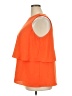 Cato 100% Polyester Orange Sleeveless Blouse Size 18 - photo 5