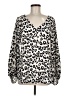 Unbranded Animal Print Ivory Cardigan Size M - photo 1