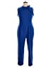 Maggy London Solid Blue Jumpsuit Size 14 - photo 1