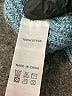 Foil 100% Cotton Chevron-herringbone Teal Turtleneck Sweater Size S - photo 8