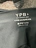 YPB Solid Black Cocktail Dress Size Med Petite - photo 4
