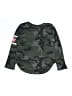 Malibu Sugar Camo Green Pullover Sweater Size 12 - photo 2