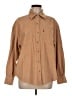 Levi's 100% Cotton Brown Long Sleeve Button-Down Shirt Size M - photo 1