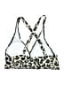 Unbranded Animal Print Ivory Swimsuit Top Size 16 - photo 2