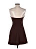 Runaway Solid Brown Cocktail Dress Size S - photo 2