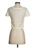 Express Ivory Short Sleeve Top Size XS - photo 2