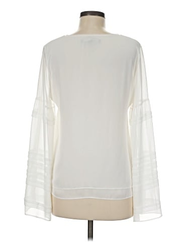 White House Black Market Long Sleeve Blouse (view 2)