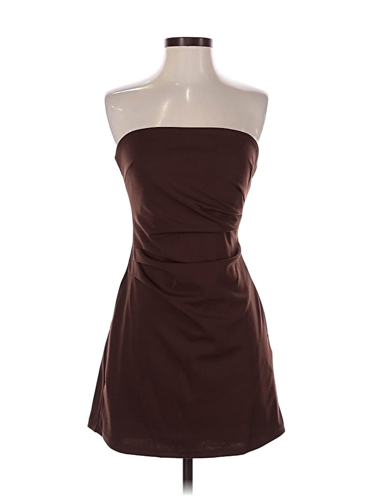 Pre-owned Runaway Cocktail Dress In Brown