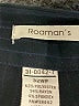 Roaman's Stripes Blue Dress Pants Size 32WP - photo 4