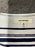 Max Studio Stripes Silver Casual Dress Size M - photo 7