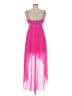 BCBGeneration 100% Polyester Pink Cocktail Dress Size 6 - photo 2