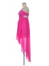 BCBGeneration 100% Polyester Pink Cocktail Dress Size 6 - photo 5