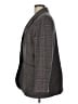 Madewell Plaid Gray Wool Blazer Size L - photo 5