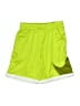 Nike 100% Polyester Color Block Green Athletic Shorts Size L (baby) - photo 1