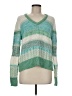 CAbi Color Block Green Pullover Sweater Size M - photo 1