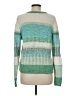 CAbi Color Block Green Pullover Sweater Size M - photo 2