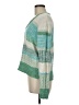 CAbi Color Block Green Pullover Sweater Size M - photo 5
