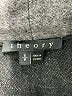 Theory Plaid Gray Wool Coat Size S - photo 6
