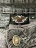 Harley Davidson Stars Gray Jeans Size 14 - photo 7