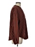 A New Day Houndstooth Red 3/4 Sleeve Blouse Size L - photo 4