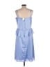Banana Republic 100% Polyester Blue Casual Dress Size 16 (tall) - photo 2