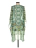 Chico's 100% Polyester Green Kimono Size S - photo 2