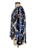 Chico's 100% Polyester Blue Long Sleeve Blouse Size S - photo 5