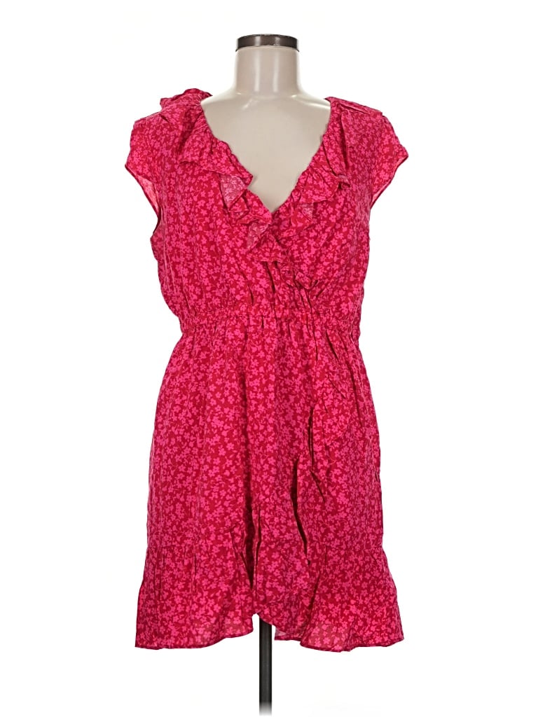 Pre-owned Jcrew Casual Dress In Pink