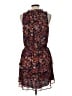 Evereve 100% Polyester Paisley Burgundy Casual Dress Size L - photo 2