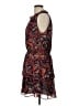 Evereve 100% Polyester Paisley Burgundy Casual Dress Size L - photo 5