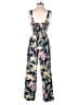 Old Navy Floral Blue Jumpsuit Size S (tall) - photo 2