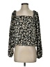 Billabong 100% Rayon Black 3/4 Sleeve Blouse Size S - photo 1