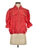 Cinq à Sept 100% Cupro Red Jacket Size XS - photo 1