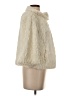 Collection Eighteen 100% Polyester Ivory Faux Fur Jacket Size S - photo 4