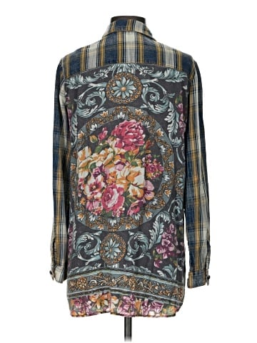 Soft Surroundings Long Sleeve Button-Down Shirt (view 2)