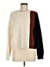 Banana Republic Color Block Ivory Pullover Sweater Size M - photo 1