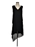 BCBGMAXAZRIA 100% Polyester Solid Black Casual Dress Size XS - photo 1