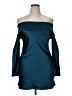 Lulus 100% Polyester Teal Cocktail Dress Size L - photo 1