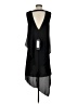 BCBGMAXAZRIA 100% Polyester Solid Black Casual Dress Size XS - photo 2