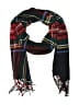 Unbranded Plaid Black Scarf One size - photo 1