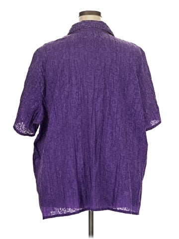 Liz & Me Short Sleeve Blouse (view 2)