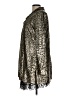 Free People Metallic Gold Coat Size L - photo 5
