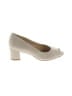 Walking Cradles Ivory Heels Size 7 (wide) - photo 1