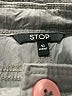 Stop Kids 100% Cotton Solid Gray Cargo Shorts Size 10 - photo 3