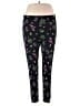 Planet Gold Floral Black Active Pants Size 2X - photo 1