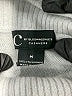 C by Bloomingdales 100% Cashmere Color Block Gray Cashmere Pullover Sweater Size M - photo 7